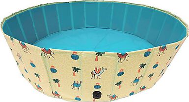 Summer Vibes - Piscine Jaune pour Chiens - M