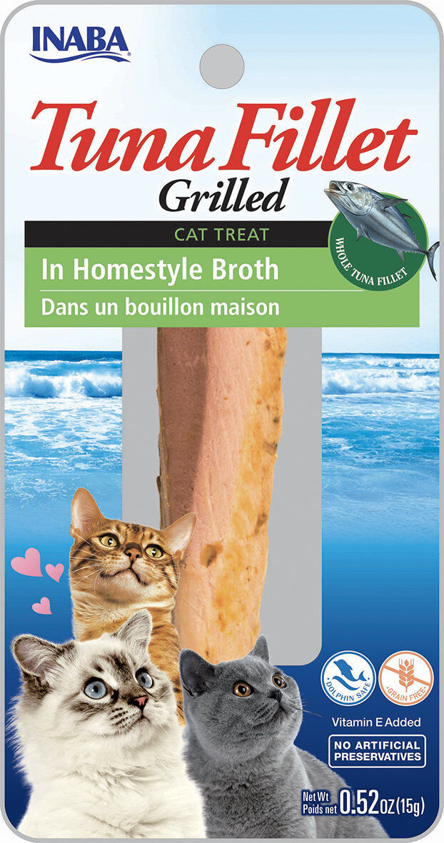 Inaba - Friandises Filet de Thon Grill&eacute; Bouillon Maison pour Chats - 15g Image num&eacute;ro 1