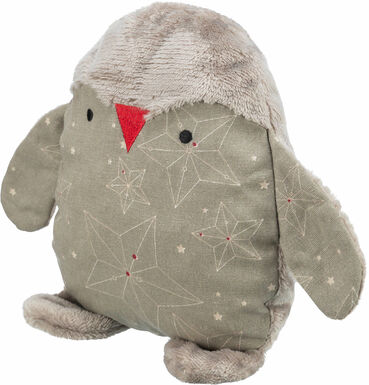 Trixie - Xmas pingouin, en tissu/peluche, 24 cm