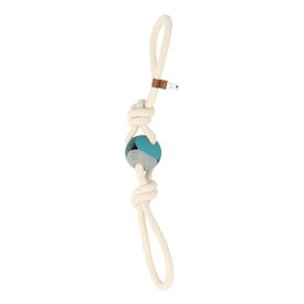 D&D - Jouet Yara Lagoon pour chiens bleu - 66 x 8 x 8 cm