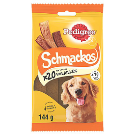 Pedigree -  Friandises Schmackos Recompenses au Poulet pour Chien 20pcs