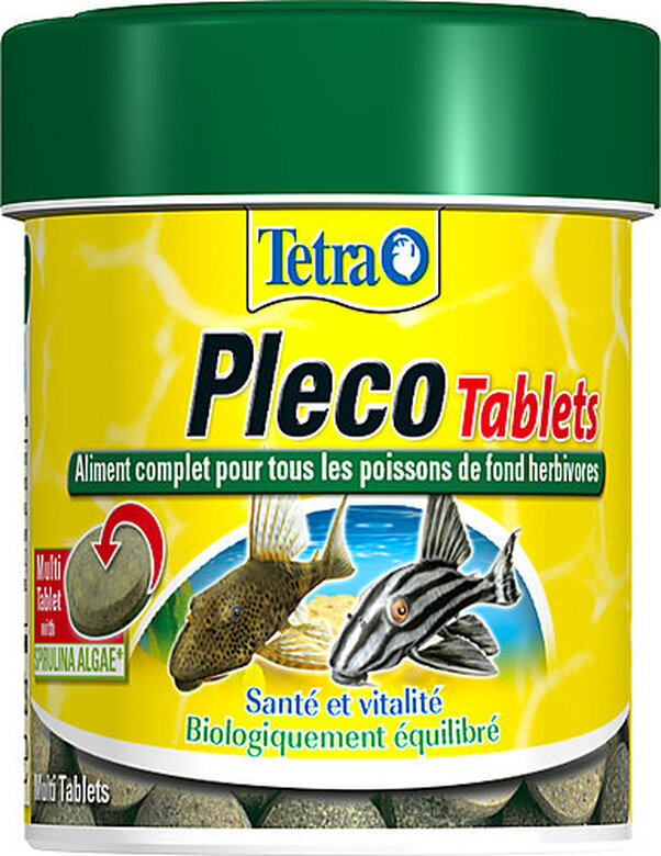 Tetra - Aliment Complet Pleco Tablets pour Poissons de Fond - 66ml image number null