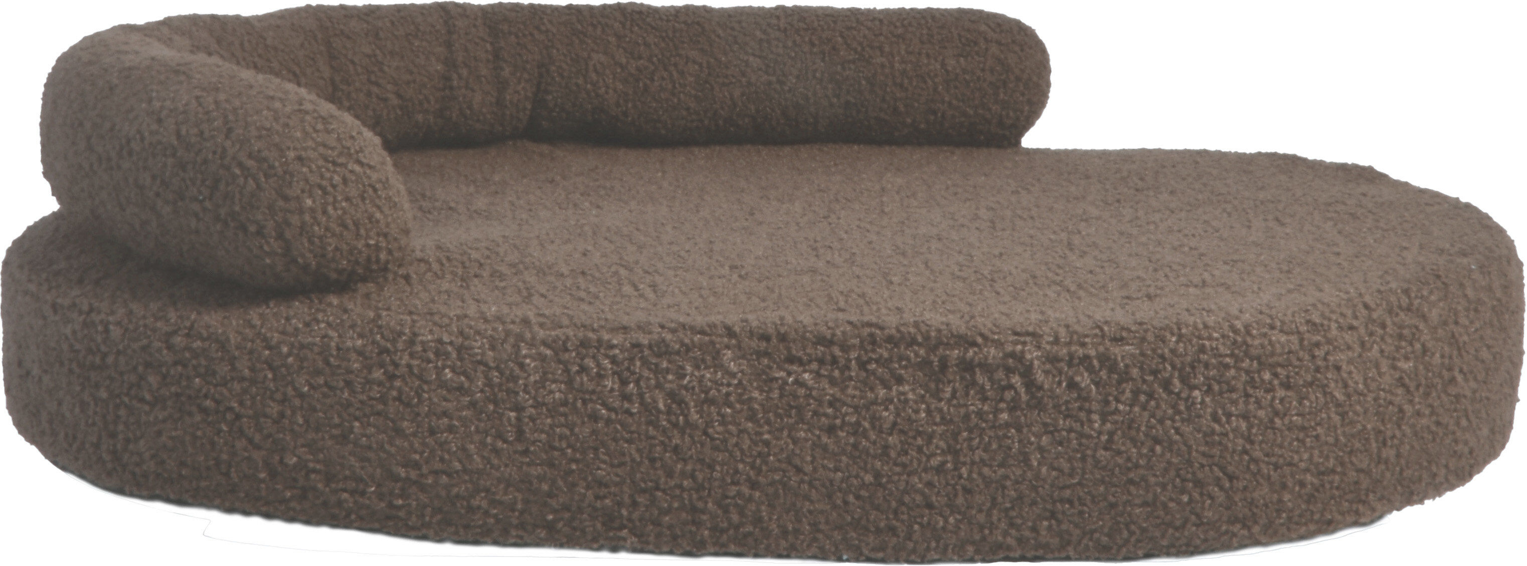 Bobby - Sofa Boucle Chocolat pour Chiens - L Image num&eacute;ro 1