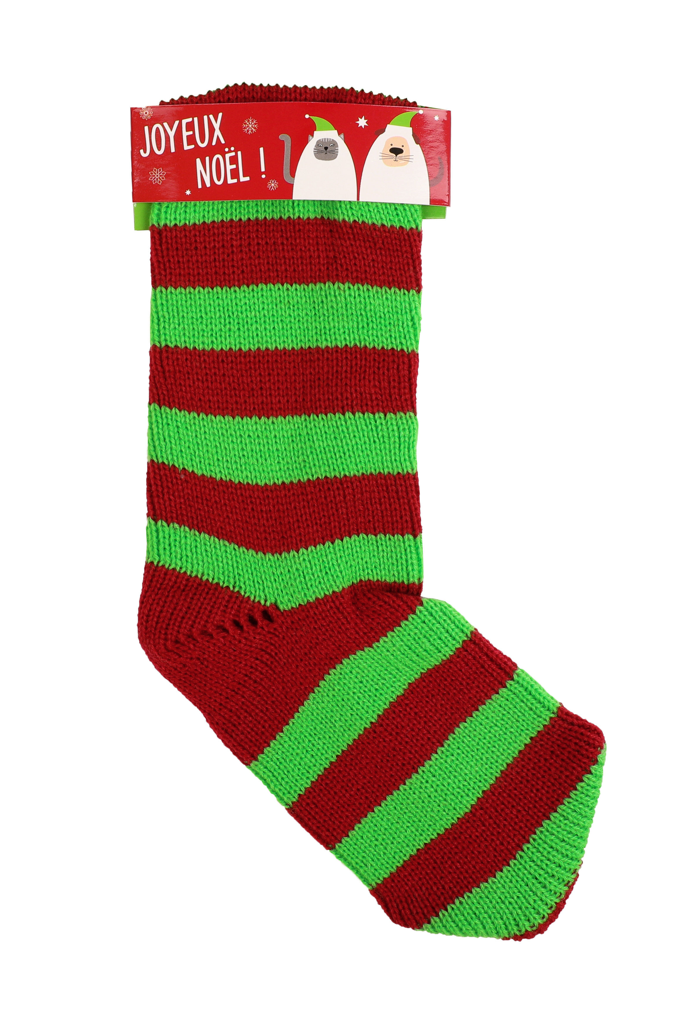 Wouapy - Chaussette de No&euml;l Jersey pour Chien Image num&eacute;ro 1