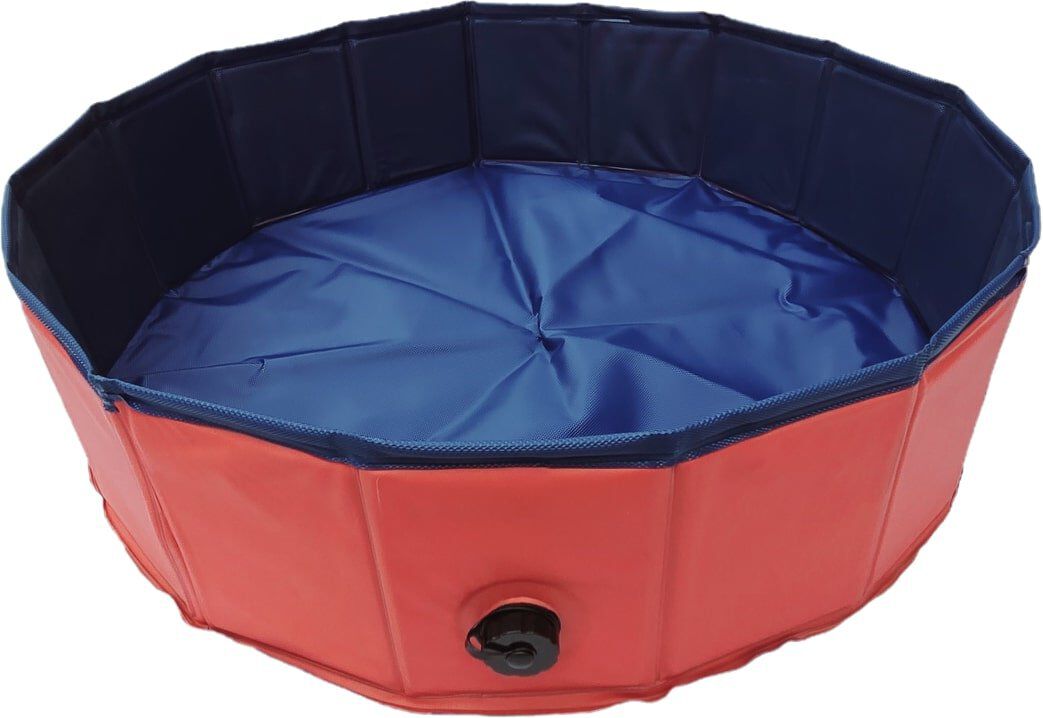 Summer Vibes - Piscine Rouge pour Chiens - S Image num&eacute;ro 1