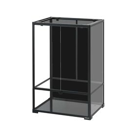 Terradella - Terrarium knockdown Noir pour Reptiles Amphibiens et Insectes