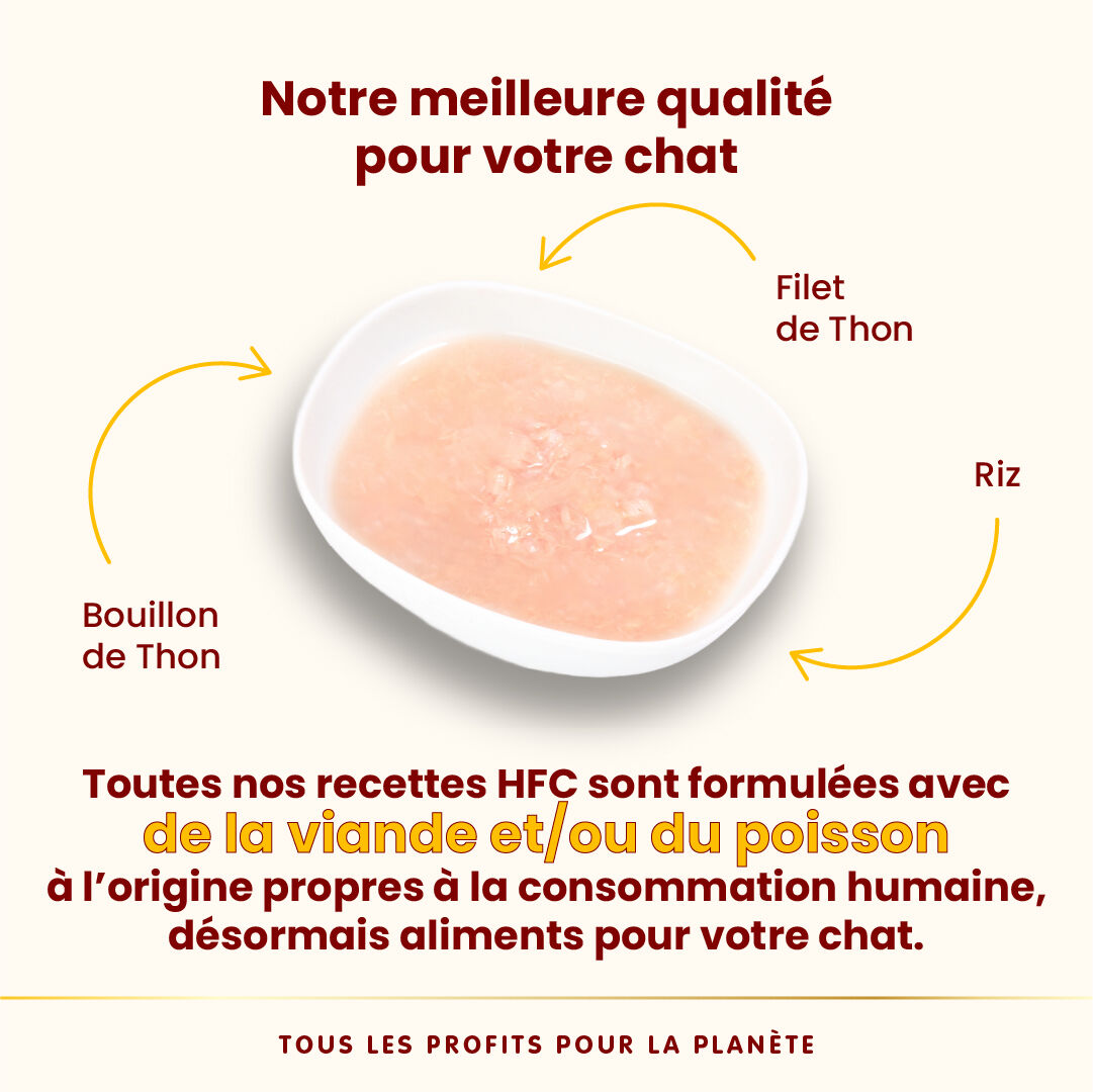 Almo Nature - Pochon HFC Hydratation Help Bouillon de Thon pour Chats - 50g Image num&eacute;ro 3