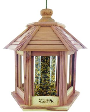 Natures Markets - Mangeoire Gazebo Junior pour Oiseaux du Ciel - 29x32cm