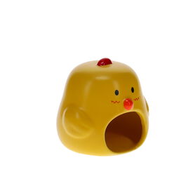 Duvoplus - Maison Poussin Jaune - 11x10x12cm