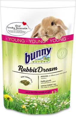 BunnyNature - Alimentation jeune lapin RabbitDream YOUNG - 1,5kg