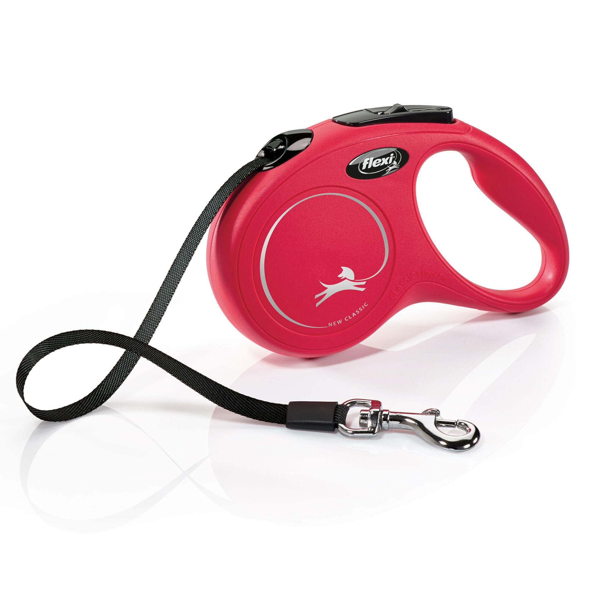 Flexi - Laisse Classic avec Sangle pour Chien Rouge - S (5m) Image num&eacute;ro 1