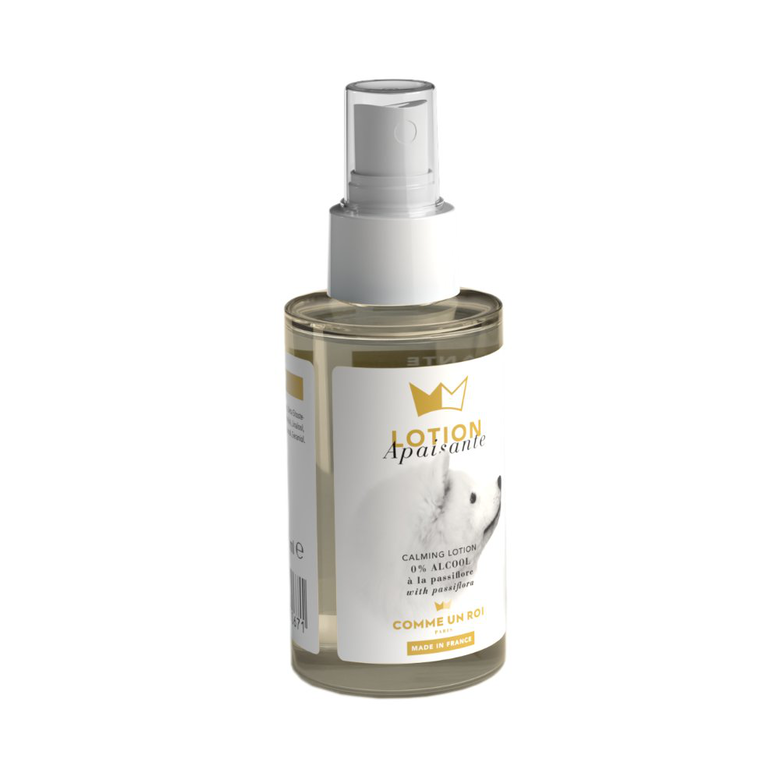Comme un Roi - Lotion Apaisante pour Chiens - 125ml Image numéro 1 Comme un Roi - Lotion Apaisante pour Chiens - 125ml Image numéro 1