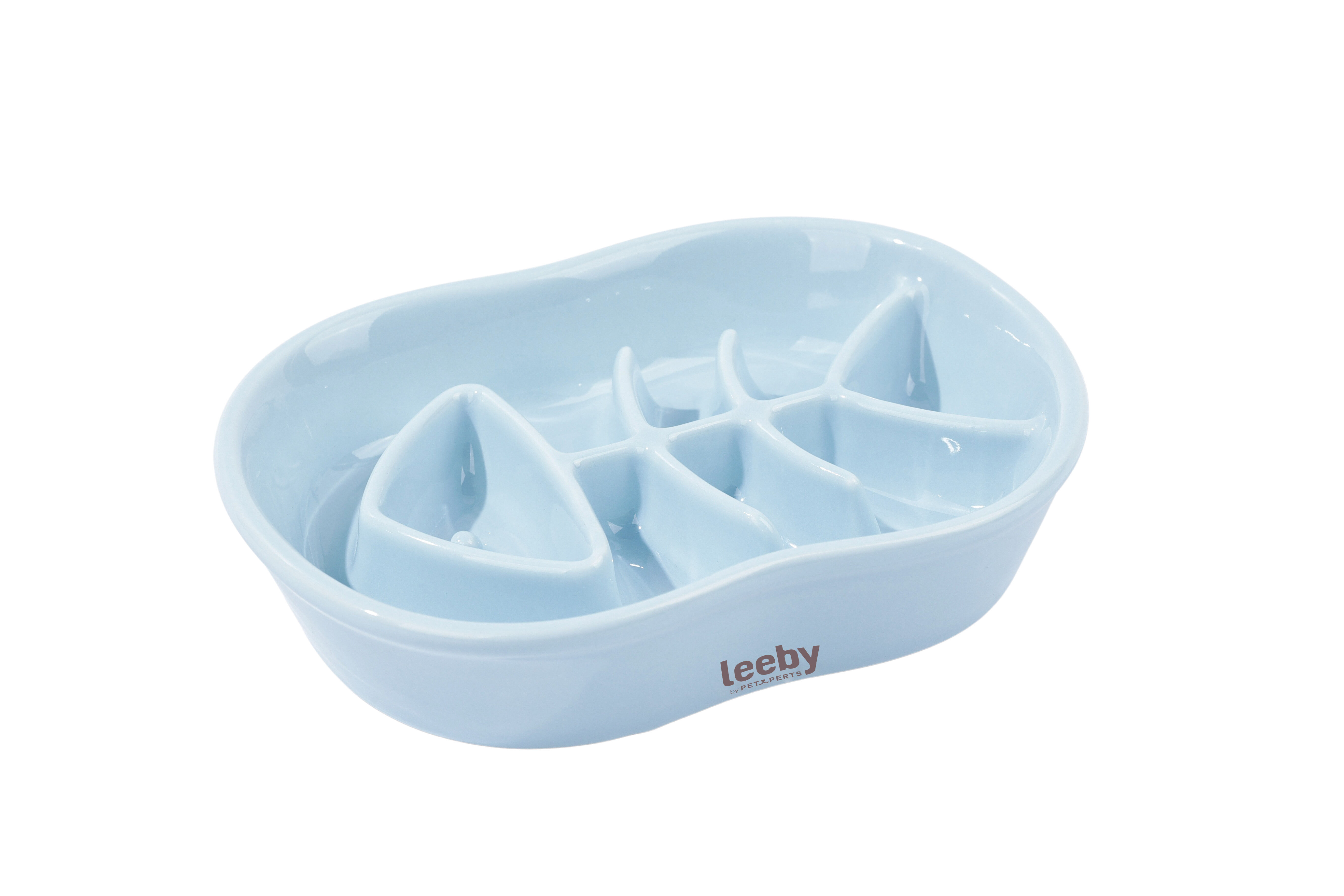 Leeby - Gamelle Anti-Glouton Design Poisson en C&eacute;ramique Pour Chats &ndash;-240ml Image num&eacute;ro 2