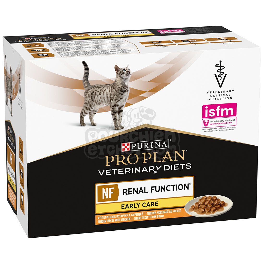 Pro Plan - Sachets Veterinary Diet Renal Function Advanced Care Poulet pour Chats - 10x85g Image num&eacute;ro 1