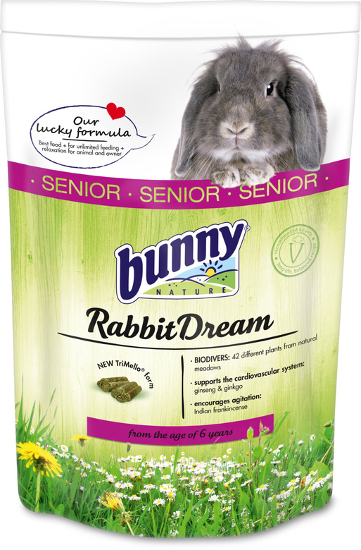 BunnyNature - Alimentation lapin senior RabbitDream SENIOR - 1,5 kg image number null