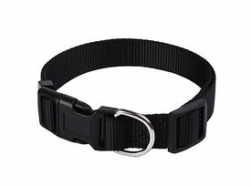 Animalis - Collier Basic pour Chien Noir