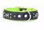 Yogipet - Collier Bulldog Cuir Crystal pour Chien Vert -T65 48/58cm Indicateur image numéro 3