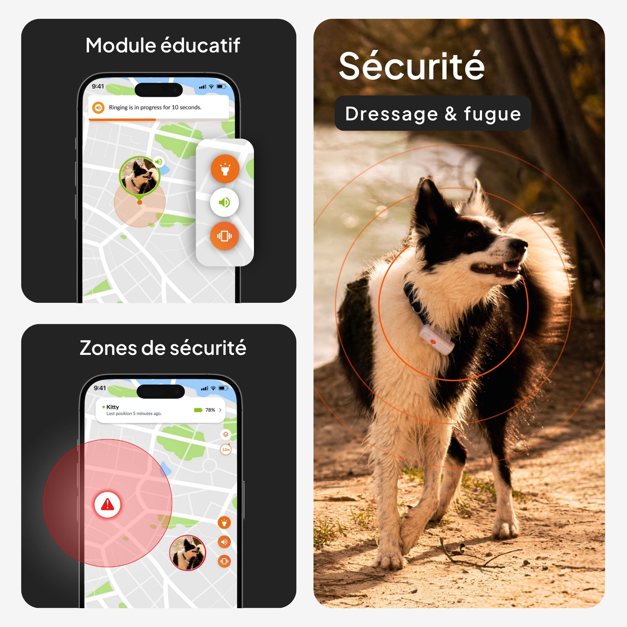 Weenect - Traceur GPS L/XL Edition 2023 pour Chiens - Blanc Image num&eacute;ro 7