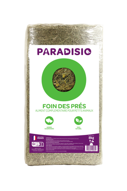 Paradisio - Foin des Prés pour Rongeurs - 8Kg