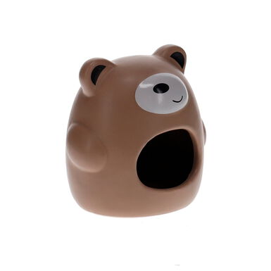 Duvoplus - Maison Ours Brun -  11x10x12cm