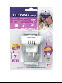 Feliway Help - Diffuseur + 1 Cartouche pour le Stress du Chat