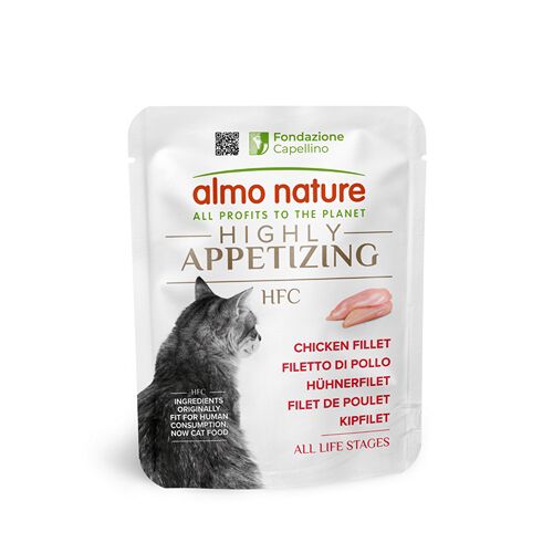 Almo Nature - Pochon HFC Highly Appetizing au Filet de Poulet pour Chats - 50g Image num&eacute;ro 1