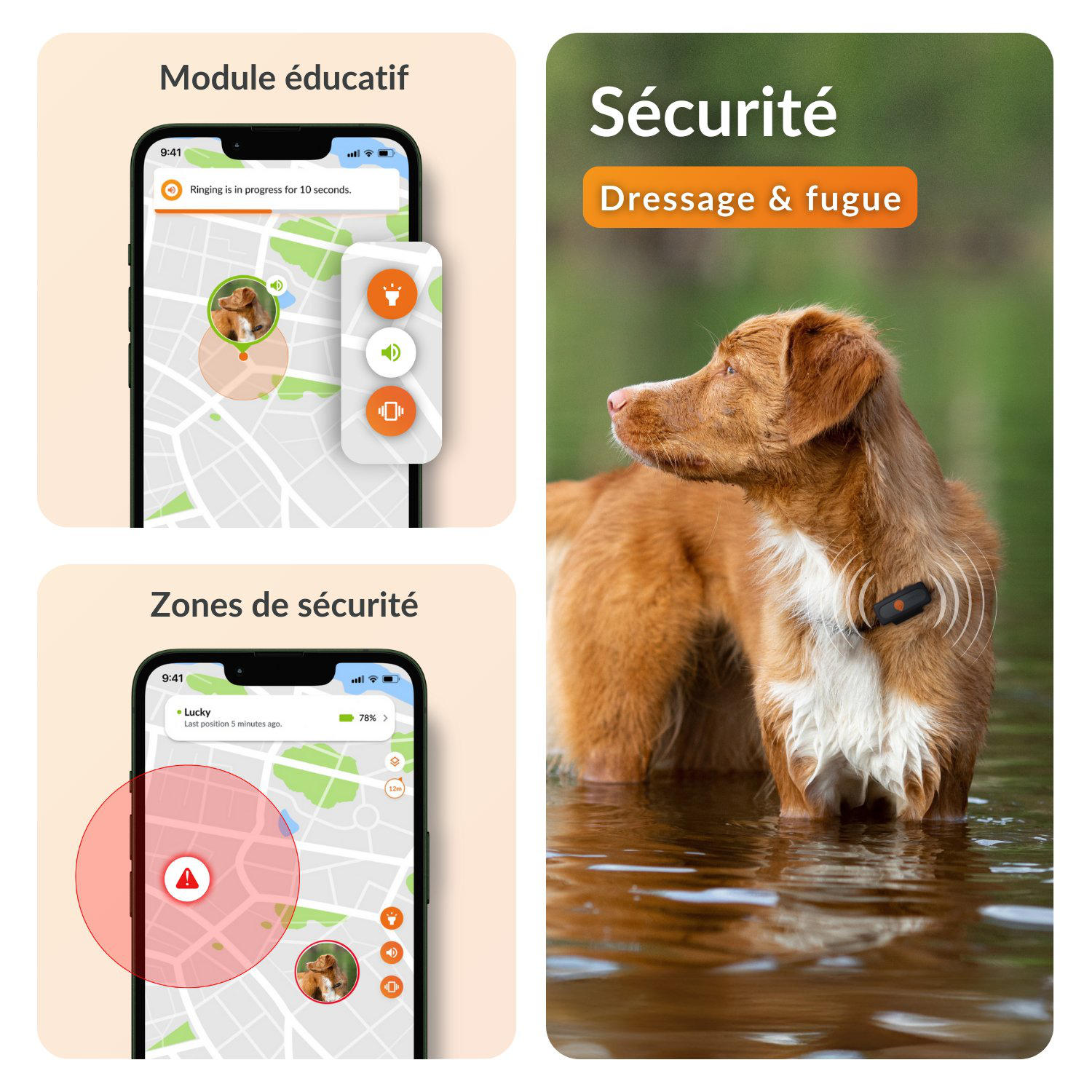 Weenect - Traceur GPS L/XL Edition 2023 pour Chiens - Noir Image num&eacute;ro 5