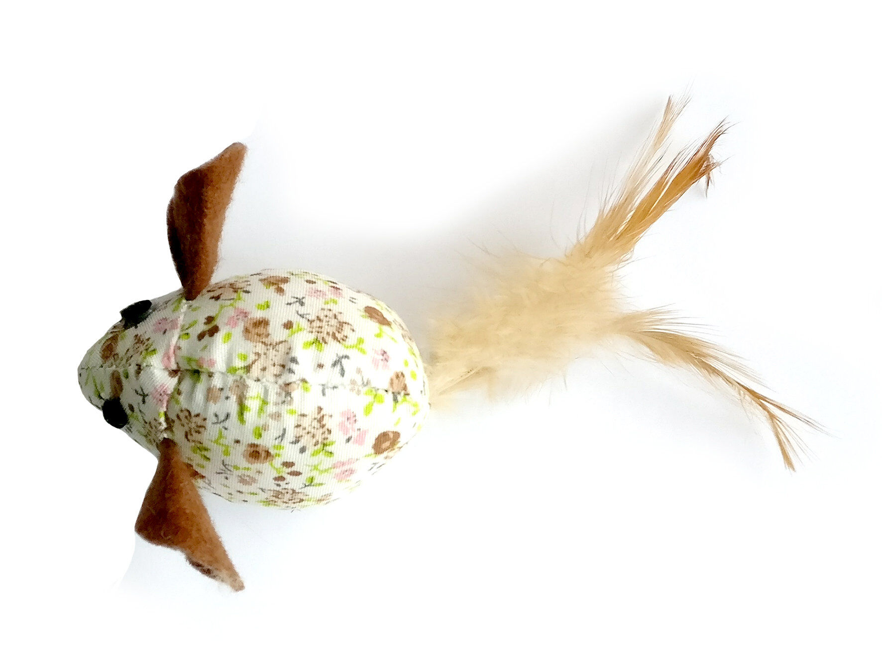 Croci - Jouet Souris avec Plumes Catnip pour Chats - 7cm Image num&eacute;ro 1