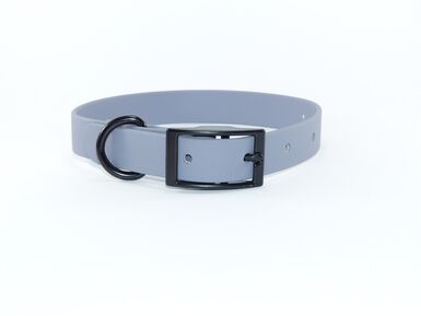 eKys - Collier Biothane pour Chien Gris