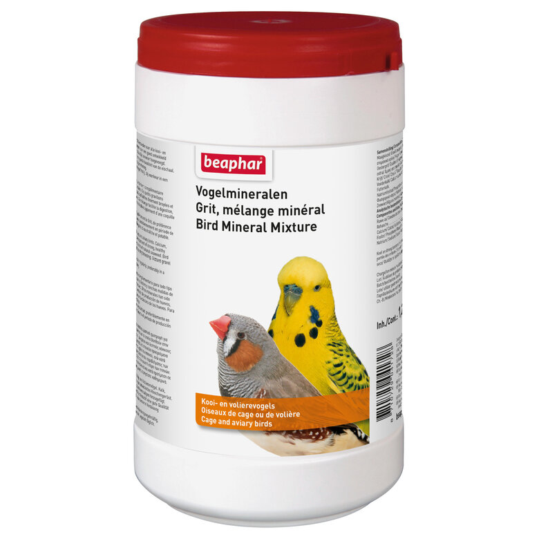 Beaphar - Grit, mélange minéral pour l'alimentation des oiseaux - 1,25 kg image number null