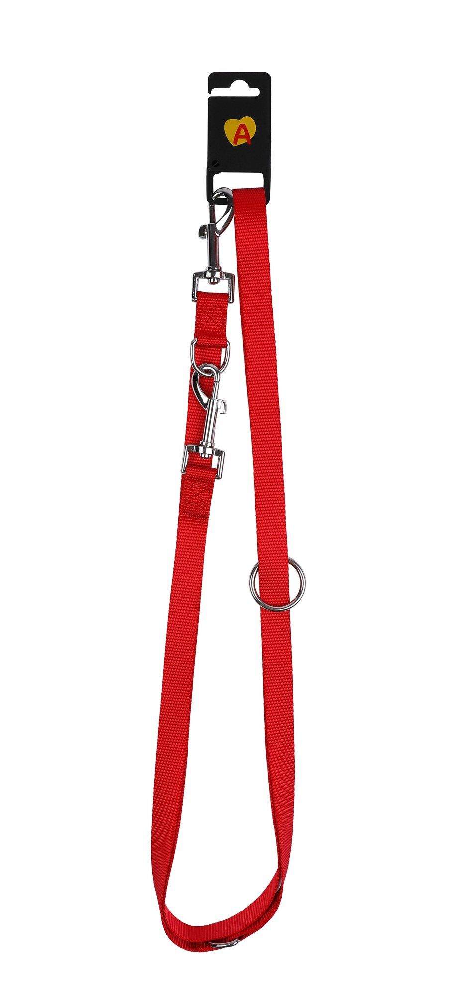 Animalis - Laisse Multifonction Basic 20mm et 200cm pour Chien - Rouge Image num&eacute;ro 2