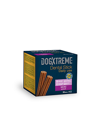DOGXTREME - Friandises Dental Stick Adult x28 pour Chiens - Mini Image num&eacute;ro 1
