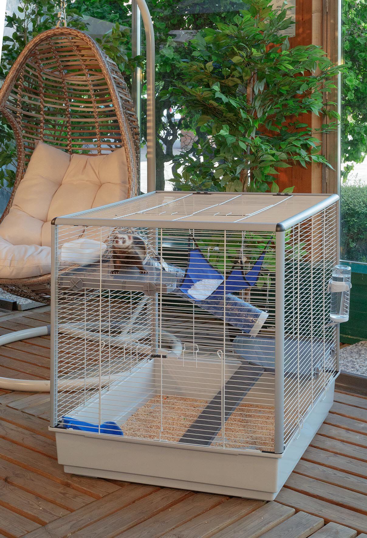 Ferplast - Cage XL pour Furet - 80x75x86,5cm Image num&eacute;ro 5