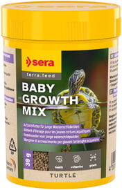 Sera - Aliments d'&Eacute;levage en Granul&eacute;s Raffy Baby-Gran pour Tortues Aquatiques - 100ml/30g