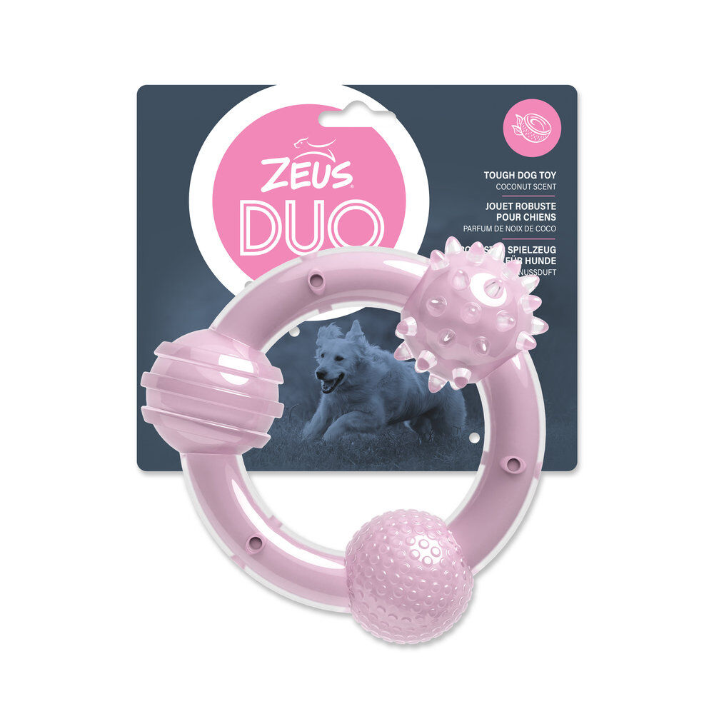 Zeus Duo Tri-anneau Lilas noix de coco - 15 cm Image num&eacute;ro 1