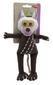 Tyrol -  Jouet Peluche Singe en Coton Bio pour Chien - 27cm