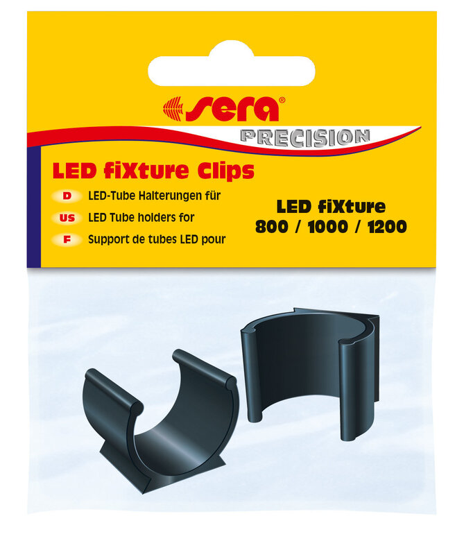 Sera - Clips Tubes LED pour Support fiXture Image numéro 1 Sera - Clips Tubes LED pour Support fiXture Image numéro 1