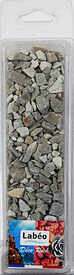 Labeo - Gravier Gris D&eacute;co Rock pour Aquarium et Terrarium - 430g