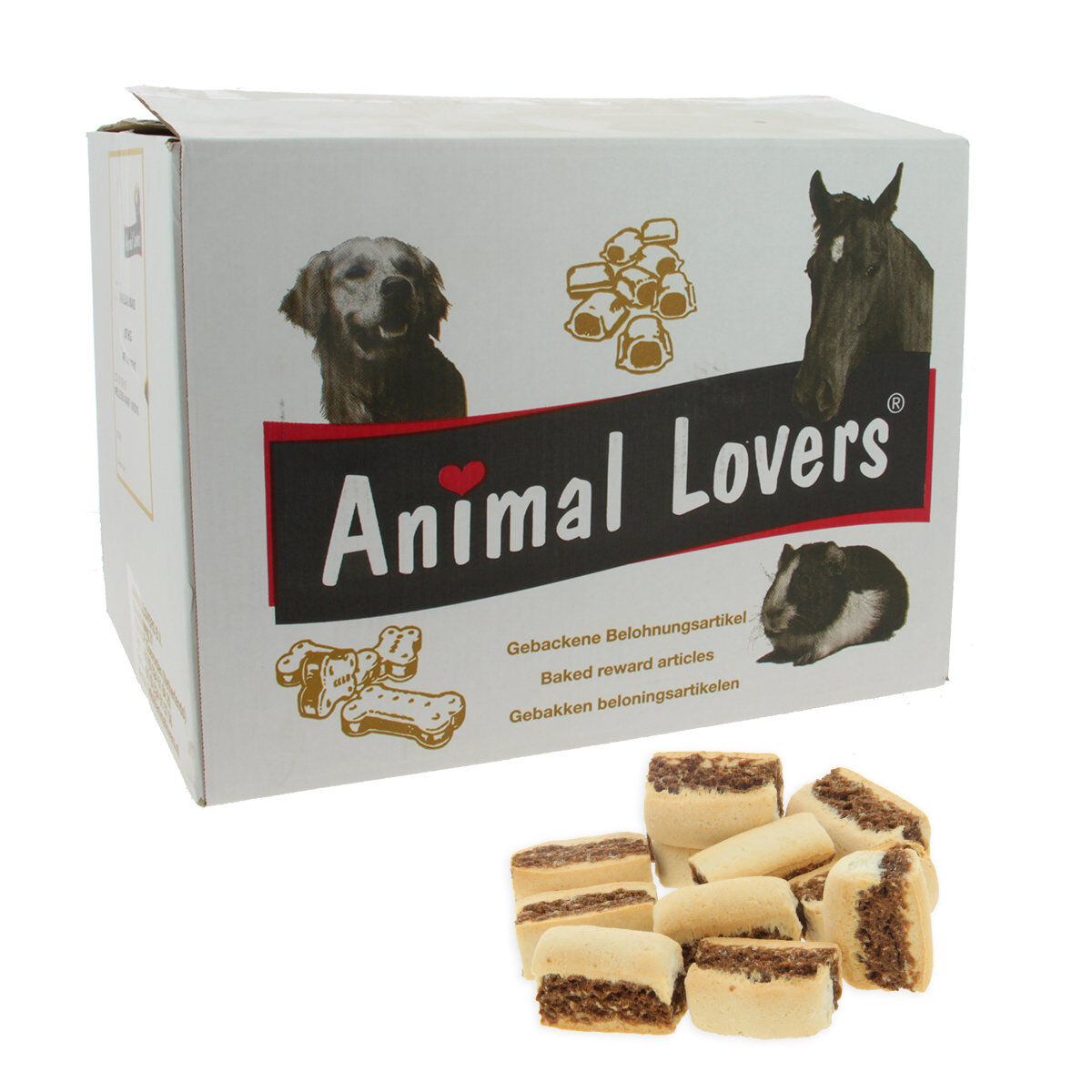 Animal Lovers - Biscuits Popular Chocolat pour Chien - 10Kg Image num&eacute;ro 1