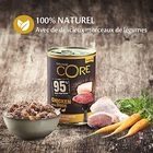 Wellness CORE - Repas Complet 95% de Poulet et Canard pour Chien - 400g image number null