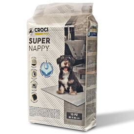 Croci - Tapis Hygiénique Super NAPPY x10 -  90x60cm