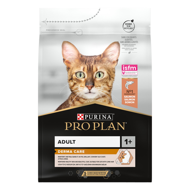 Pro Plan - Croquettes OPTIDERMA Elegant Saumon pour Chat - 3Kg