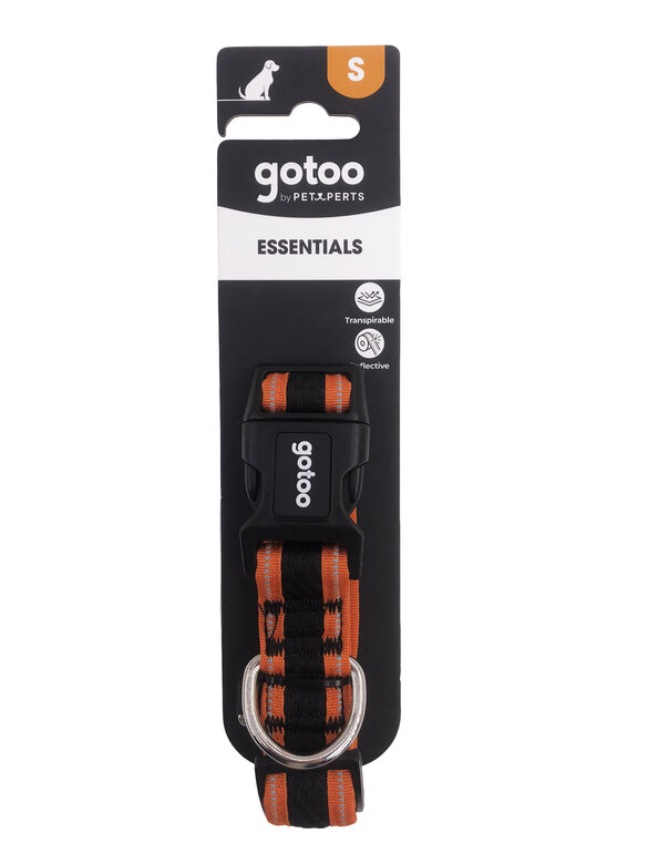 Gotoo - Collier Mesh Orange pour Chien - S Image numéro 6 Gotoo - Collier Mesh Orange pour Chien - S Image numéro 6