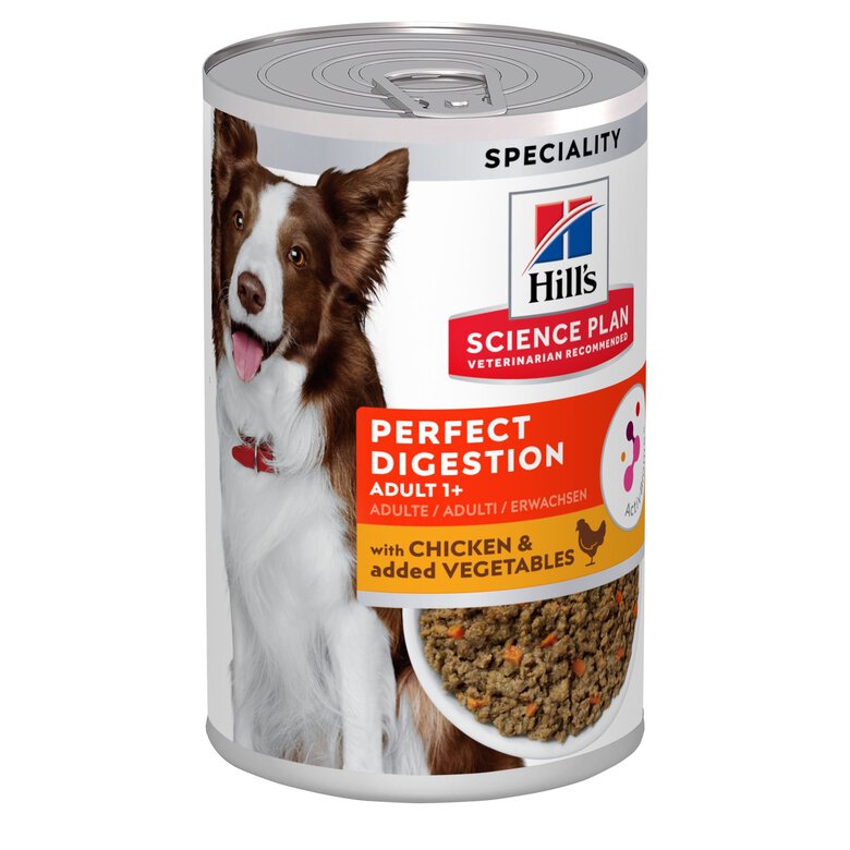 Hill's Science Plan Perfect Digestion boite pour chien - 363g Image numéro 1 Hill's Science Plan Perfect Digestion boite pour chien - 363g Image numéro 1