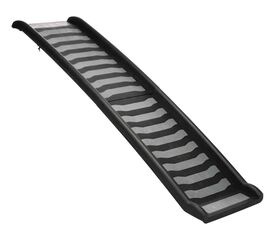 Trixie - Rampe Pliante en Plastique/TPR Noir/Gris - 39 x 160 cm
