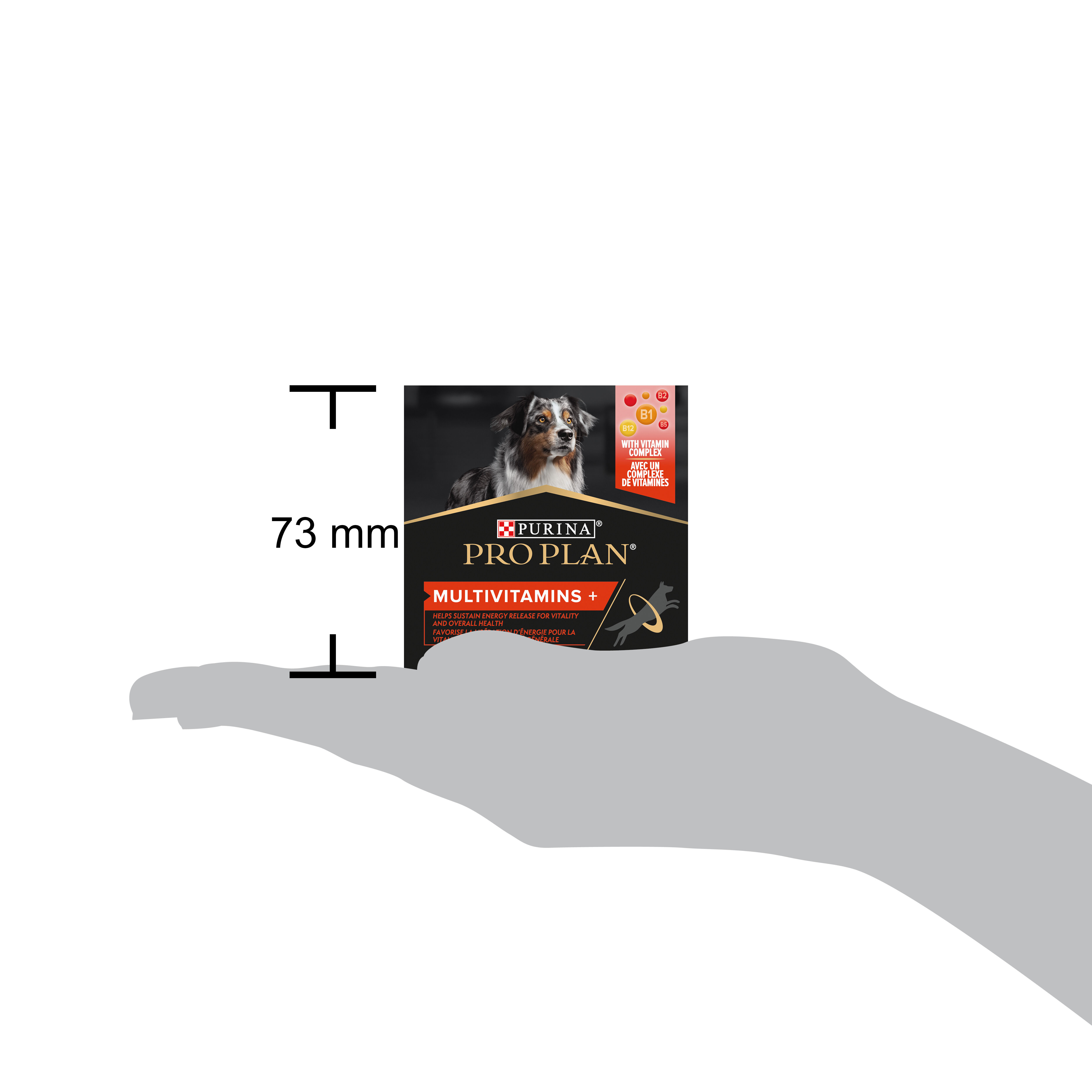 Pro Plan - Aliment Compl&eacute;mentaire en Comprim&eacute;s Multivitamins+ pour Chiens  - 67g Image num&eacute;ro 4