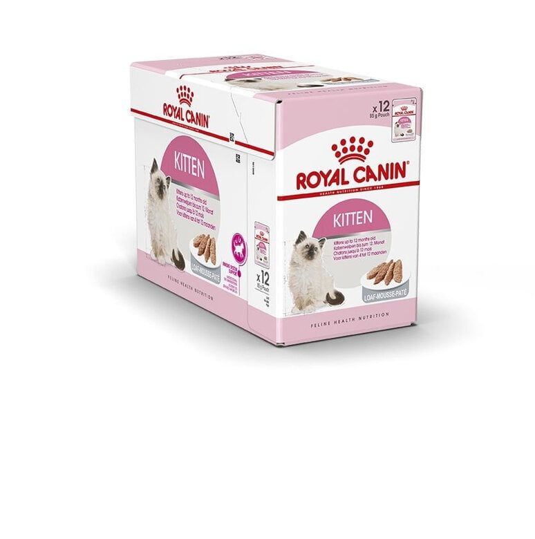Royal Canin - Sachets Kitten en Mousse pour Chaton - 12x85g Image numéro 1 Royal Canin - Sachets Kitten en Mousse pour Chaton - 12x85g Image numéro 1