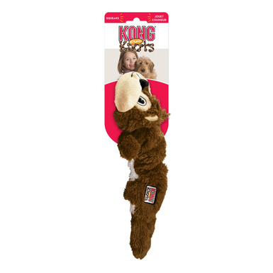 KONG - Jouet Scrunch Knots Squirrel pour Chiens