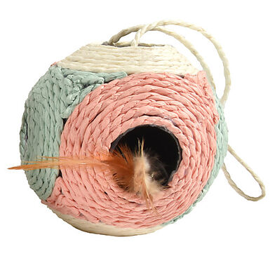 Bobby - Griffoir Facette Rose pour Chats - 10cm