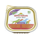 Almo Nature - Pâtée en Barquette Daily Menu Bio au Boeuf et Légumes pour Chien - 300g image number null